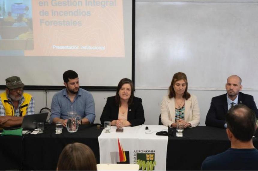 Lanzan una Tecnicatura en Gestioacuten de Incendios Forestales