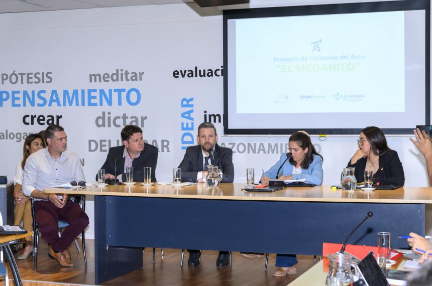 Se aproboacute por mayoriacutea el pliego de Medanito- Licitacioacuten lista para ser lanzada