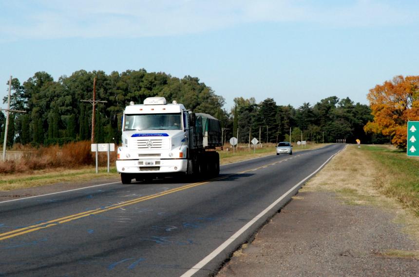 La carretera que atraviesa La Pampa sufre un fuerte deterioro