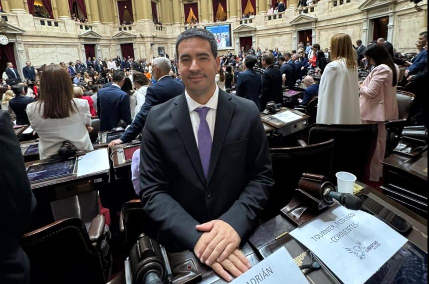 Ravier asumió hoy como diputado