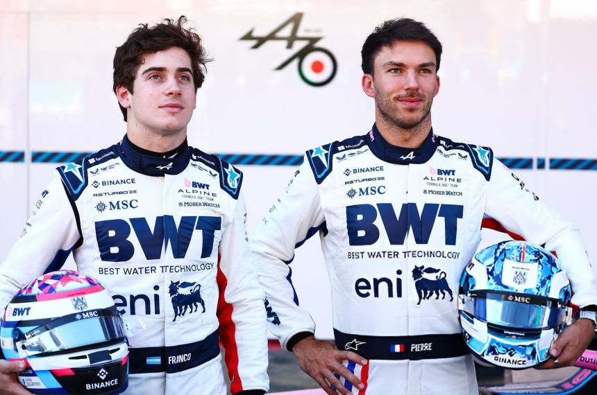 Colapinto y Gasly seguirn en Alpine pero con esperanzas renovadas