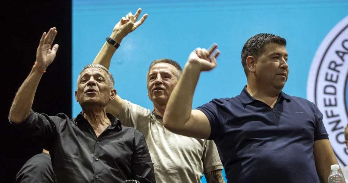 Arguello Sola y Jerónimo la nueva cpula de la CGT