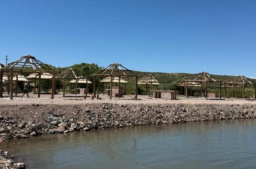 La nueva playita en San Rafael tendr 50 quinchos y 100 churrasqueras