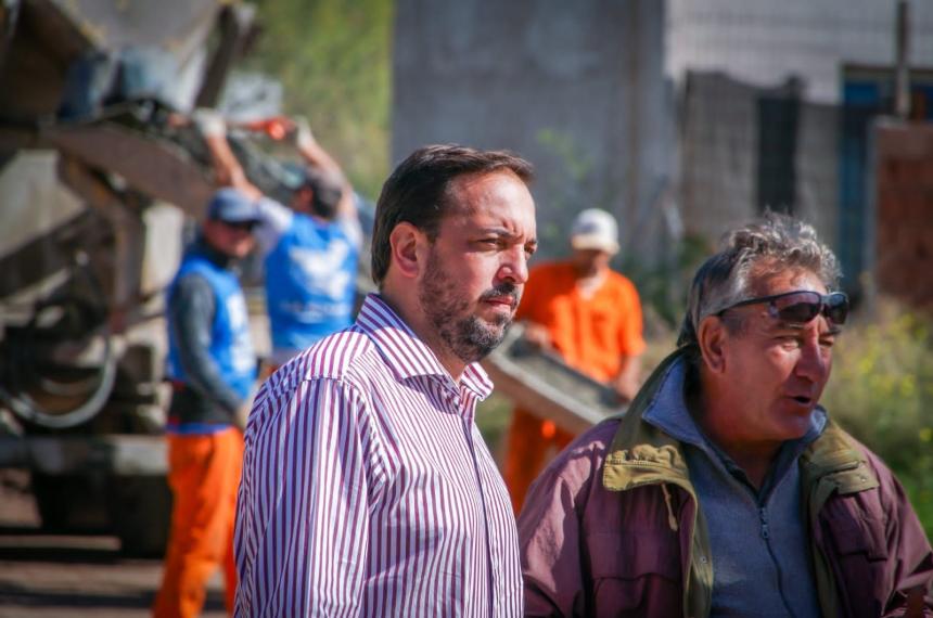 El jefe comunal santarroseño Luciano di Napoli