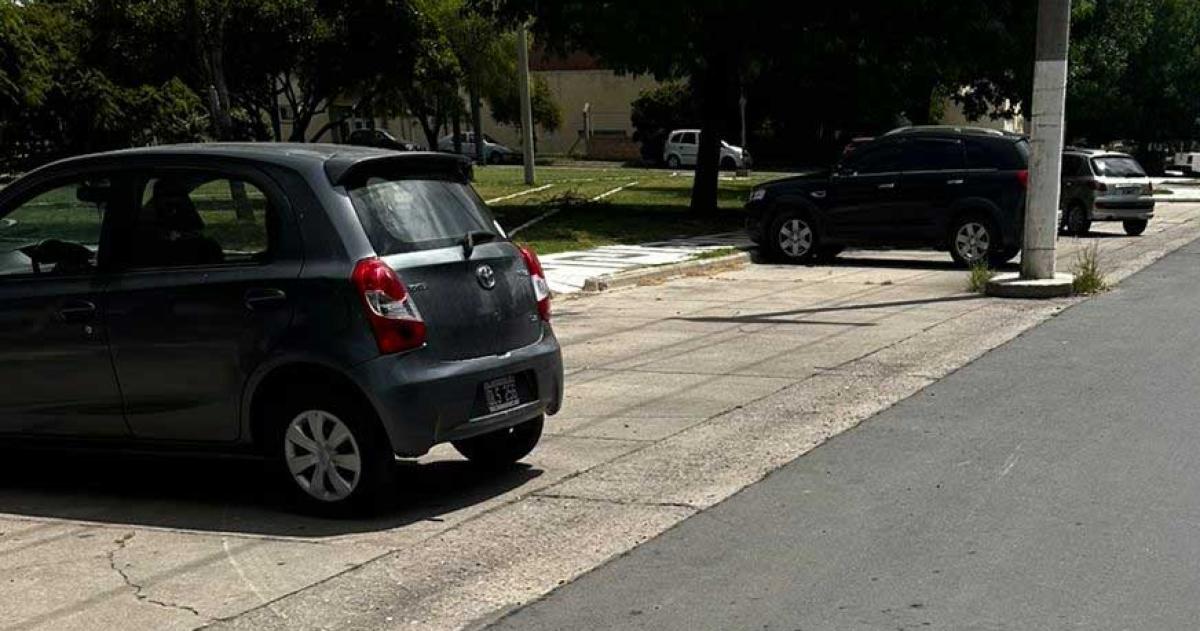 El automóvil protagonista del choque