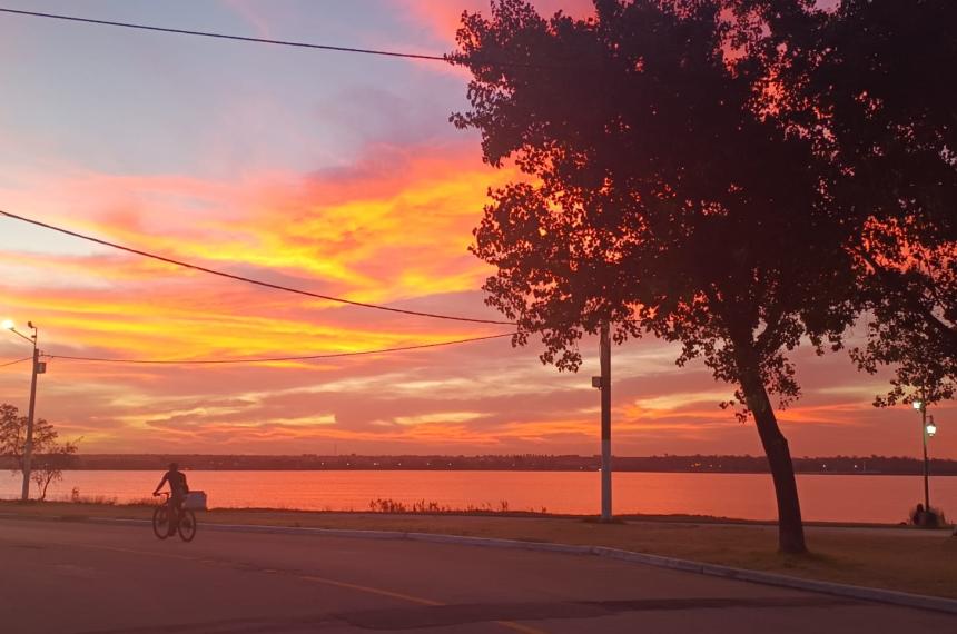 La mxima de este viernes sería de 33 grados