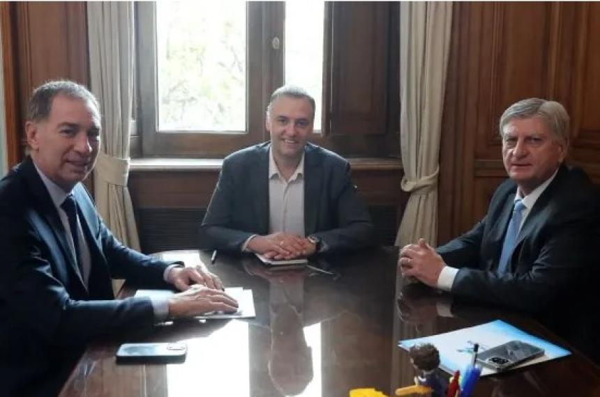 Ziliotto se reuacutene con Santilli con los reclamos sobre lo que debe Nacioacuten sobre la mesa