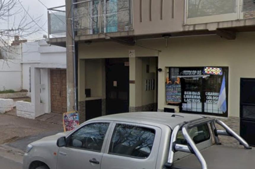 El robo ocurrió en la calle Sarmiento