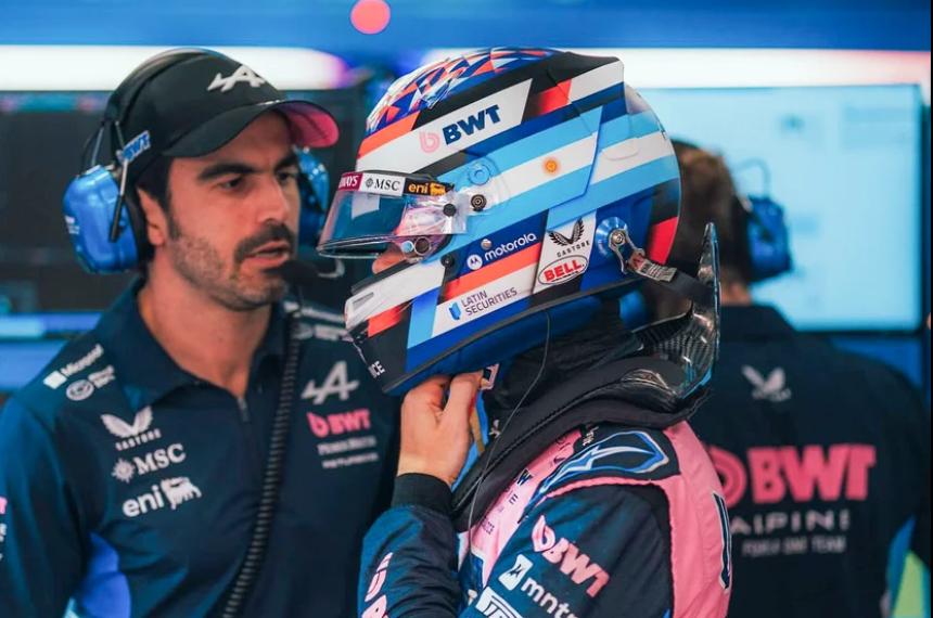 Otro enojo de Colapinto con el funcionamiento del auto