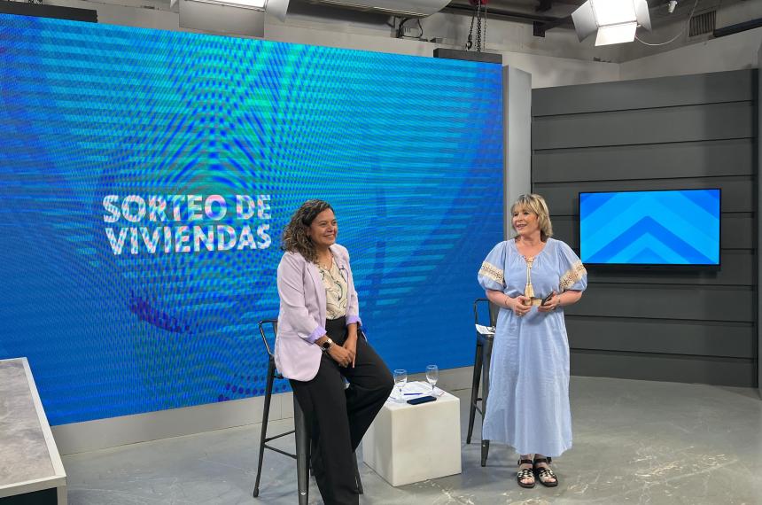 El sorteo a través de la Lotería de San Luis fue transmitido por la TV Pblica Pampeana