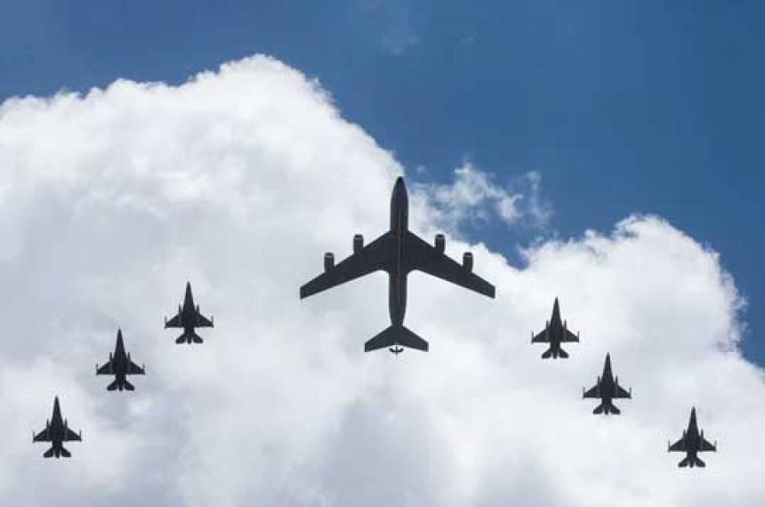 Los primeros F-16 que estn en el país