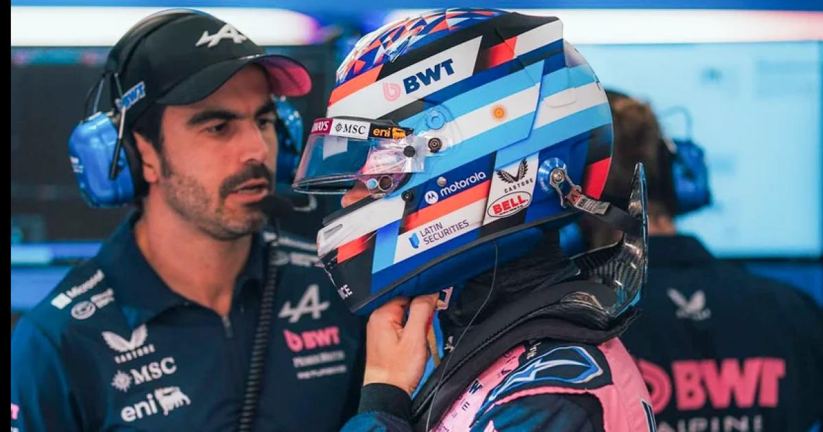 Otro enojo de Colapinto con el funcionamiento del auto