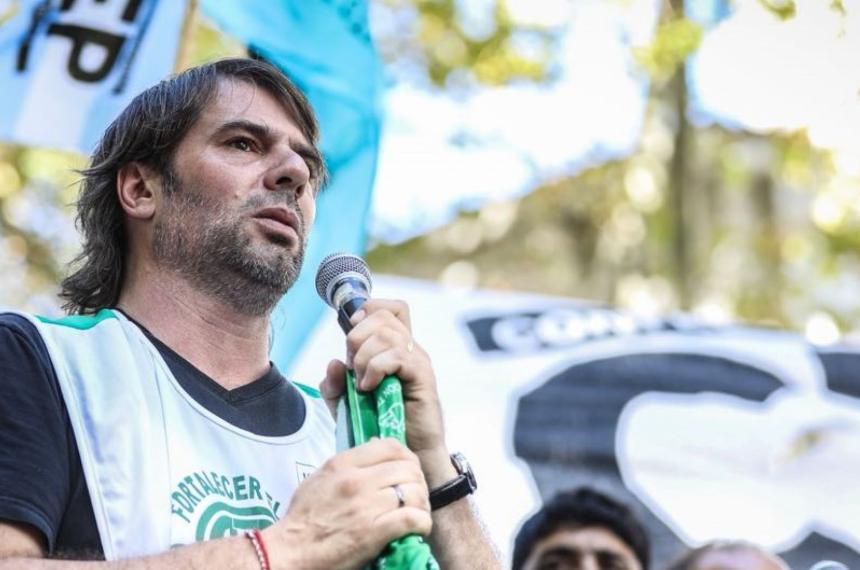Daniel Catalano secretario del gremio en la Ciudad de Buenos Aires