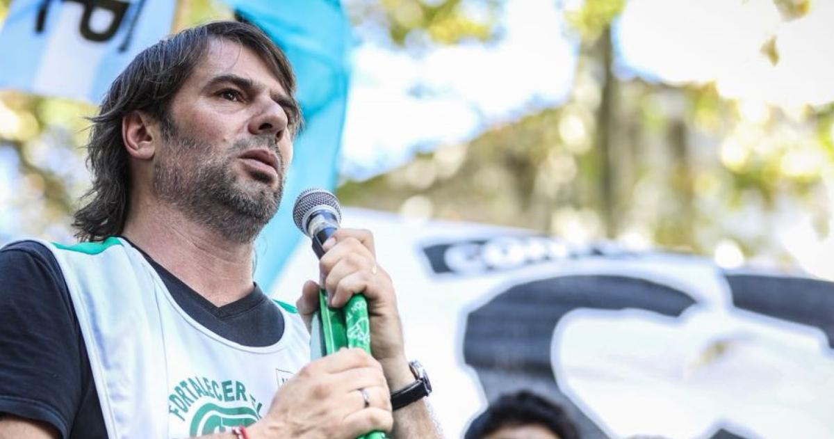 Daniel Catalano secretario del gremio en la Ciudad de Buenos Aires