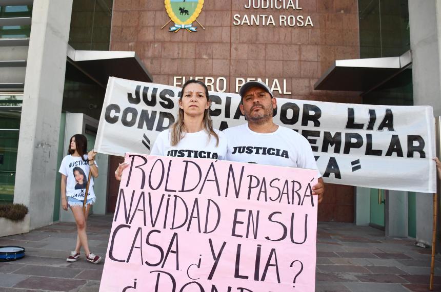 Caso Liacutea Falcoacuten- Familiares se movilizan y exigen al TIP endurecer la condena