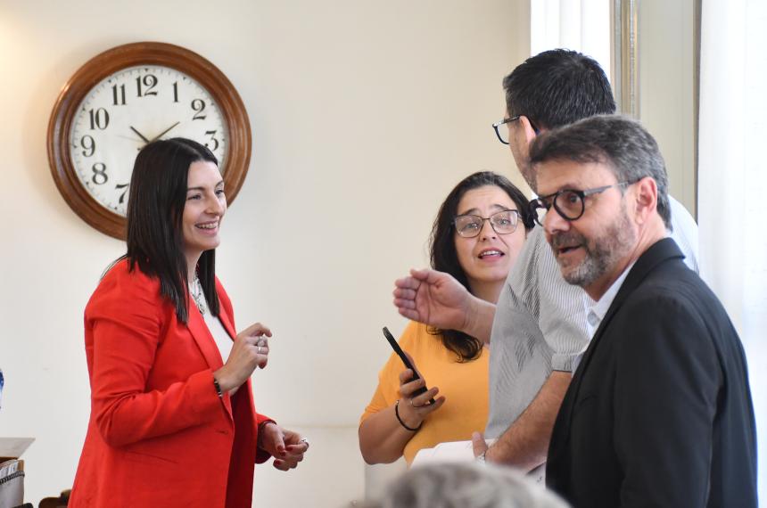 Monte de Oca y el lobby de Clariacuten- No me sentiacute incoacutemoda en ninguacuten momento