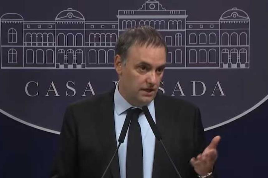 Manuel Adorni encabeza el Consejo de Mayo