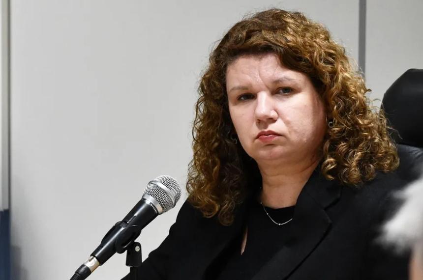 La jueza de control María Elena Grégoire