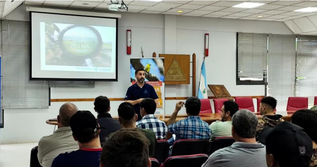 Masiva participacioacuten en la capacitacioacuten para Guiacuteas de Caza