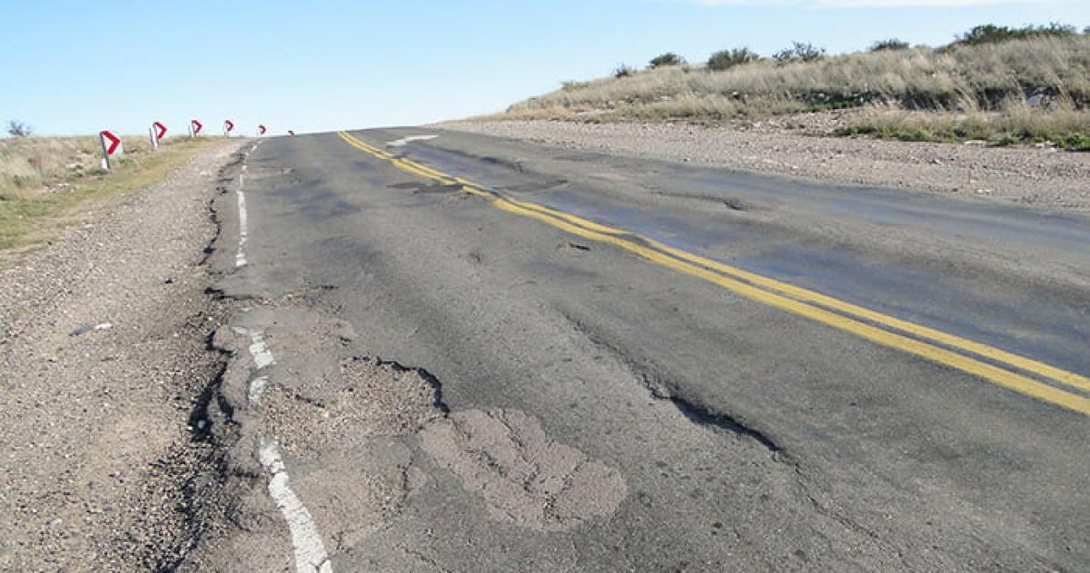 El estado de la Ruta Nacional 151 es motivo de reclamo desde hace tiempo