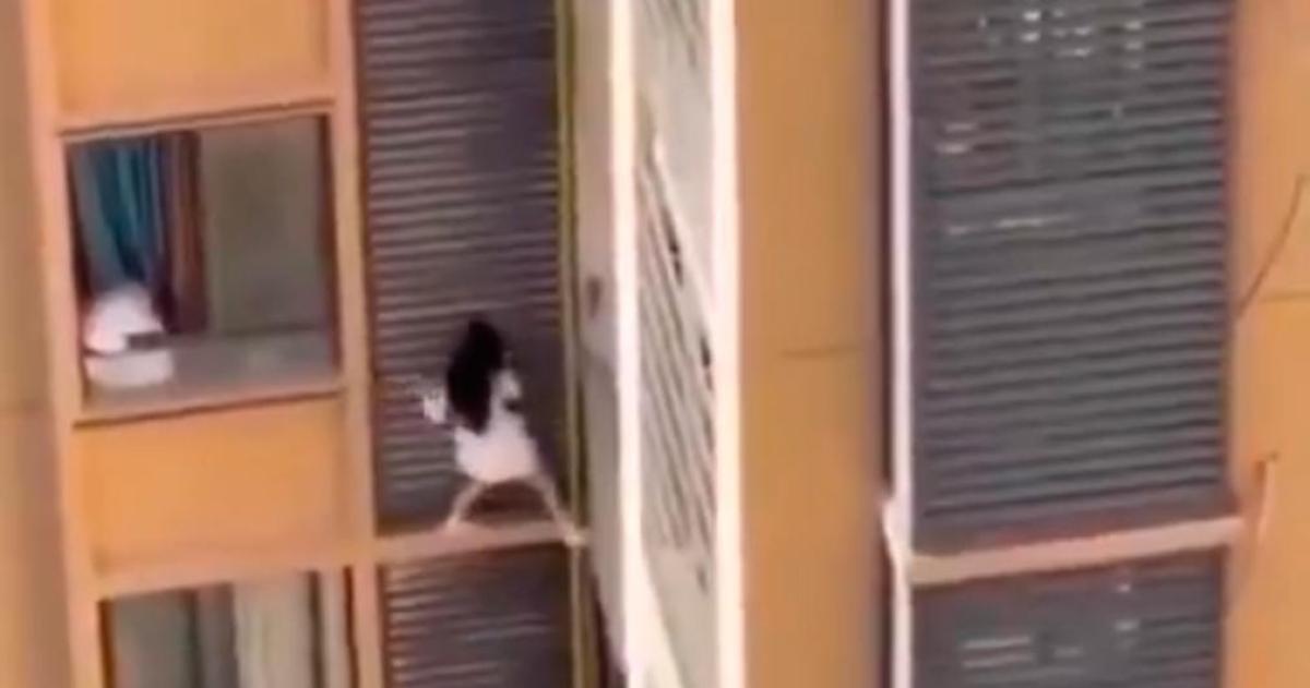 Insoacutelita huida en Arabia Saudita- intentoacute escapar de la esposa de su amante por la ventana del piso 13