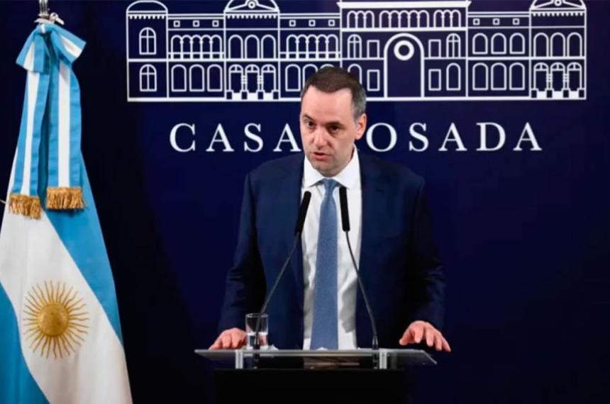 Adorni desestimoacute las criacuteticas de la CGT y marcoacute la cancha- El proyecto de reforma laboral estaacute terminado