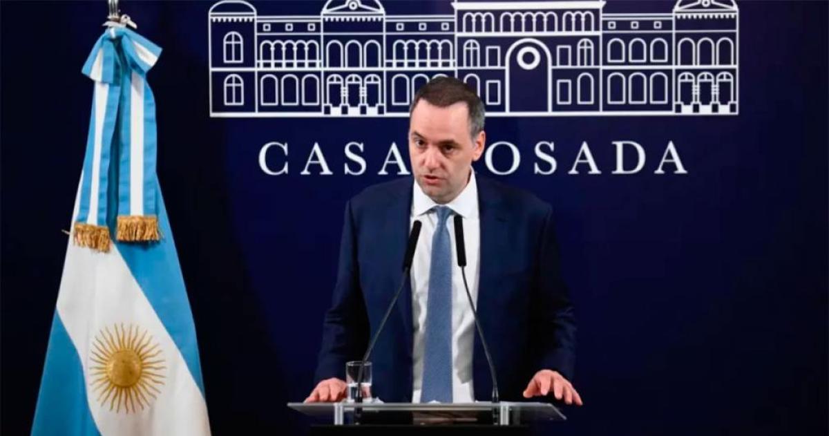 Adorni desestimoacute las criacuteticas de la CGT y marcoacute la cancha- El proyecto de reforma laboral estaacute terminado