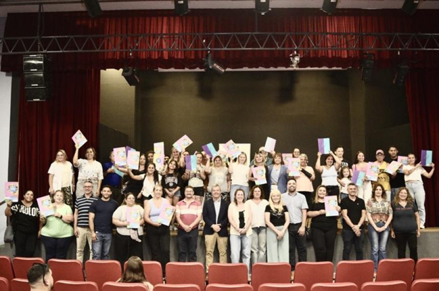 Fueron en total 29 beneficiarios y beneficiarias que se desempeñan en diferentes rubros 