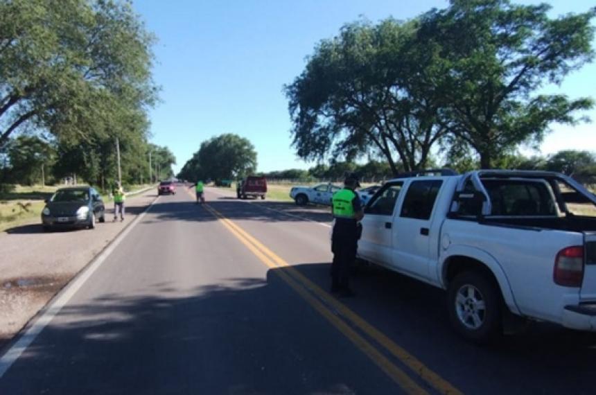 Los operativos de control se realizaron en distintos puntos de la provincia