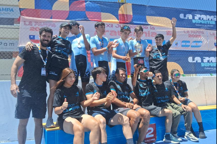 La felicidad de los chicos pampeanos en el podio