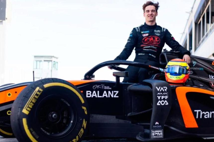 Varrone sumoacute maacutes de 100 vueltas en Abu Dhabi y dio otro paso firme en su adaptacioacuten a la Foacutermula 2