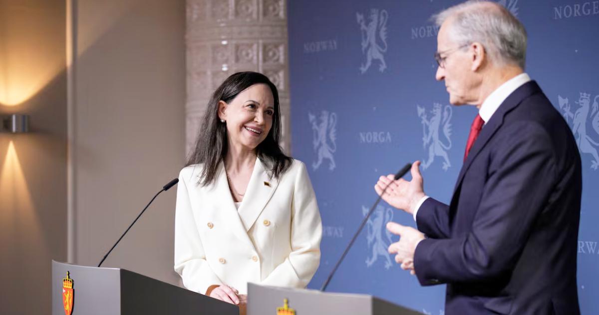 Mariacutea Corina Machado- Se necesita coraje para luchar por la libertad