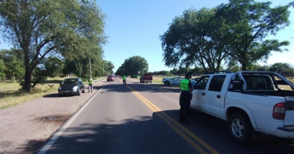 Los operativos de control se realizaron en distintos puntos de la provincia