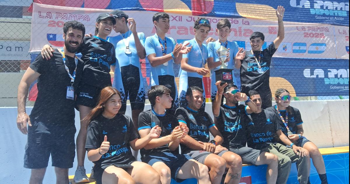 La felicidad de los chicos pampeanos en el podio