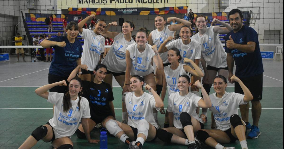 Enorme rendimiento del equipo pampeano campeón del vóley femenino