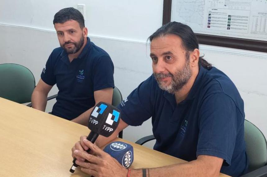 El director General de Recursos Naturales Carlos Bonnemezón y Mauro Garrido coordinador del Área de Bosque Nativo dieron información