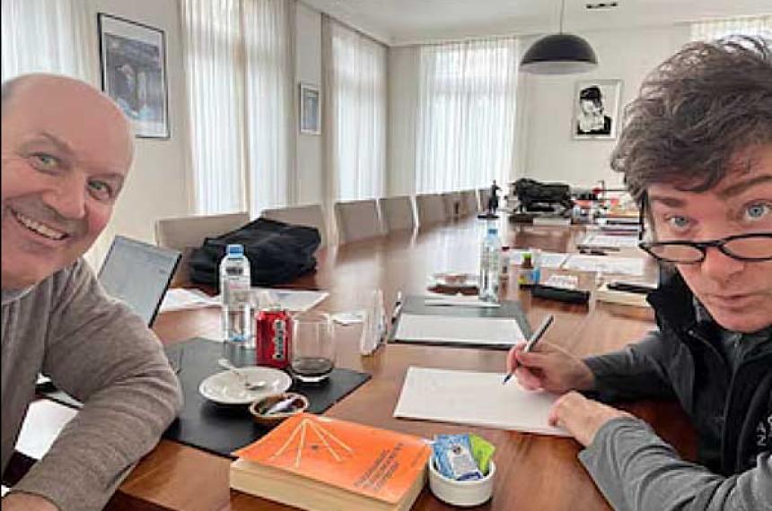 Javier Milei y Federico Sturzenegger