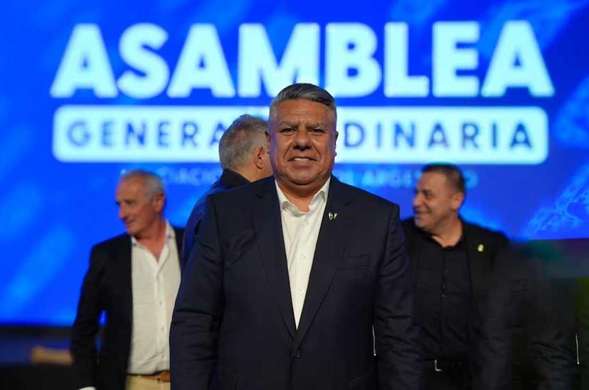 Claudio Tapia presidente de la AFA