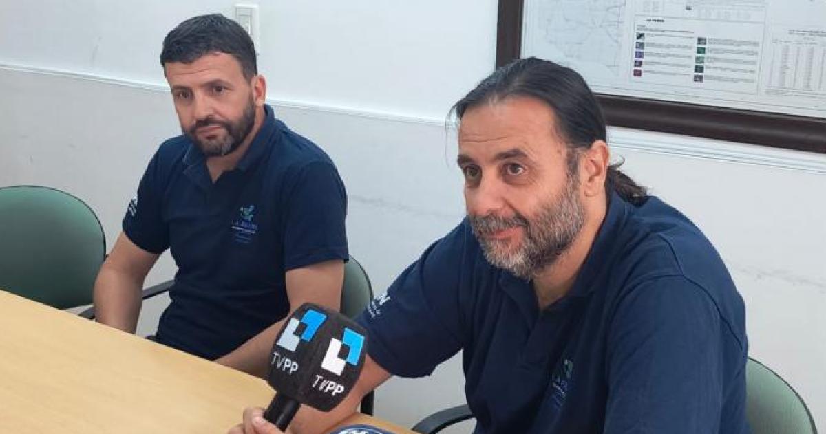 El director General de Recursos Naturales Carlos Bonnemezón y Mauro Garrido coordinador del Área de Bosque Nativo dieron información