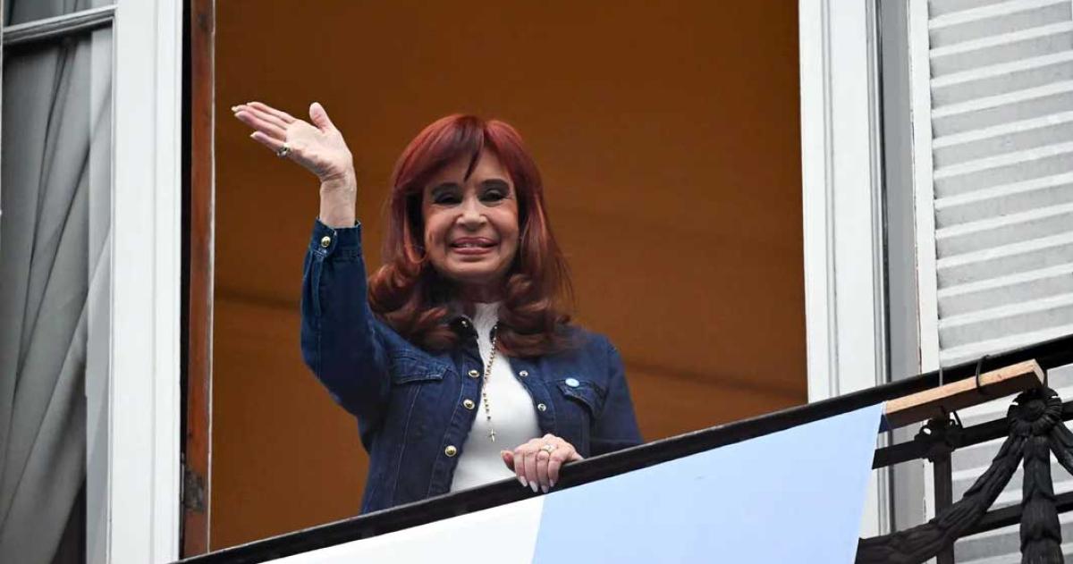 La expresidenta Cristina Kirchner