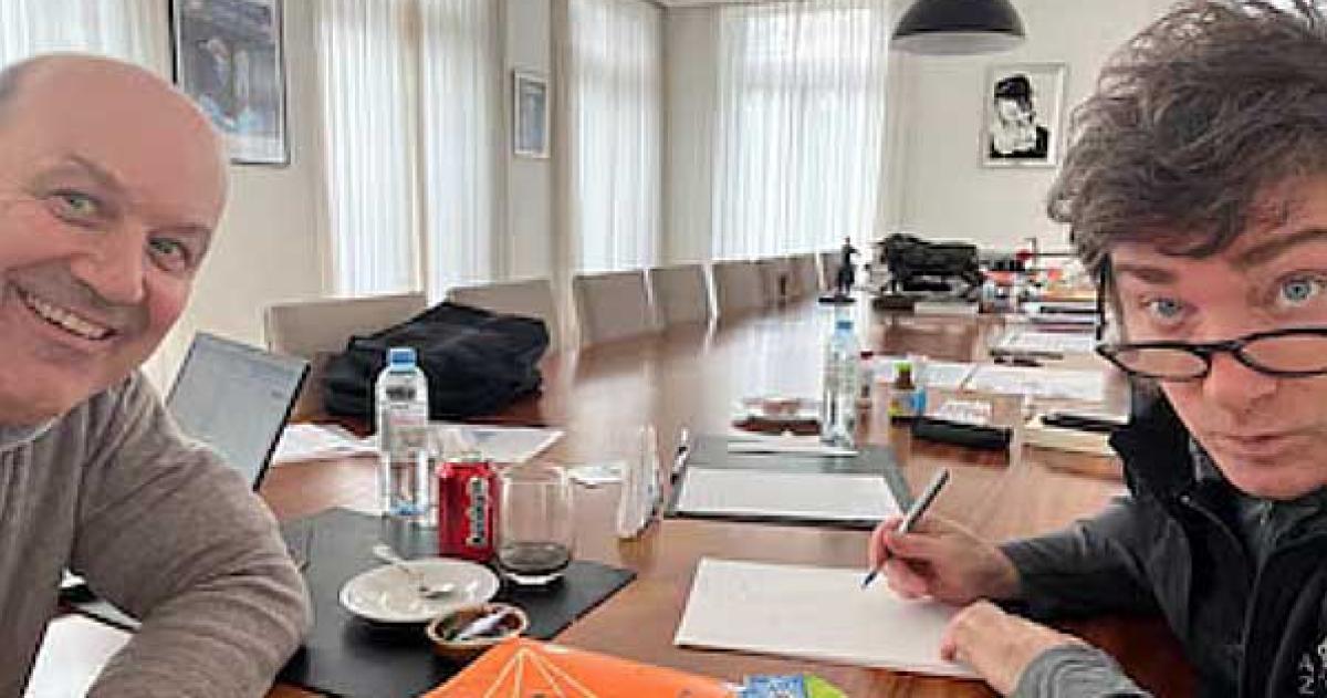 Javier Milei y Federico Sturzenegger