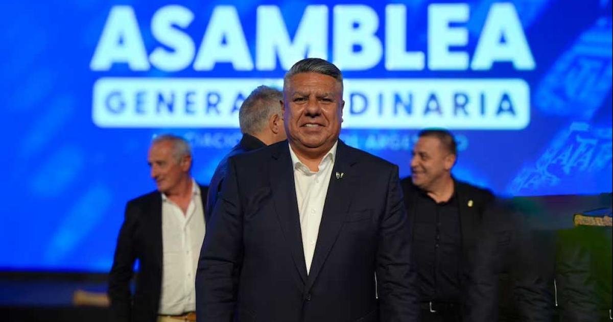 Claudio Tapia presidente de la AFA