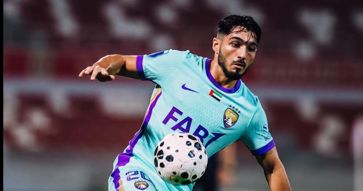 Matías Palacios juega desde hace tres años en el Al Ain de Emiratos Árabes