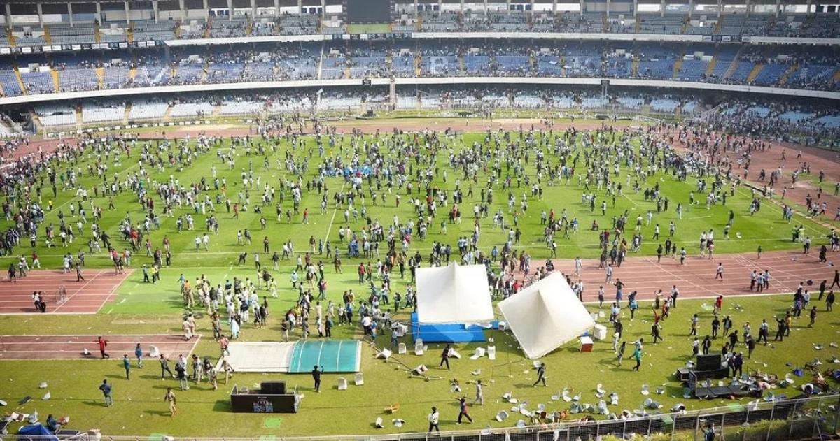 El capitn argentino visitaba un estadio de Calcuta