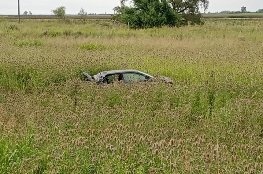 Los ocuapntes del auto tenían colocado el cinturón de seguridad
