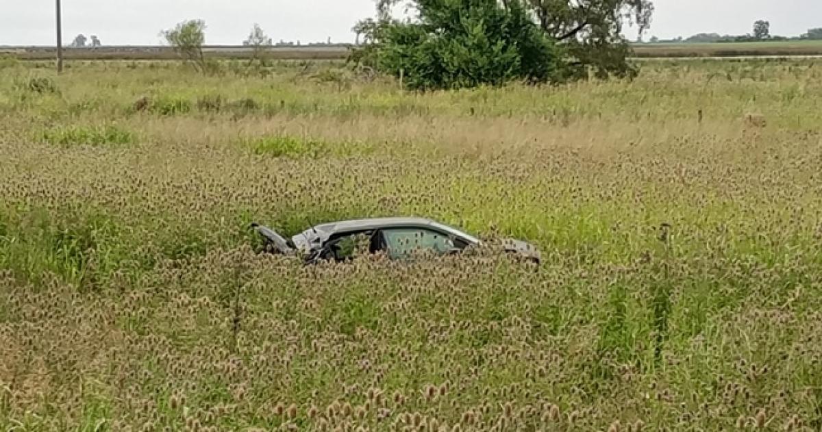Los ocuapntes del auto tenían colocado el cinturón de seguridad