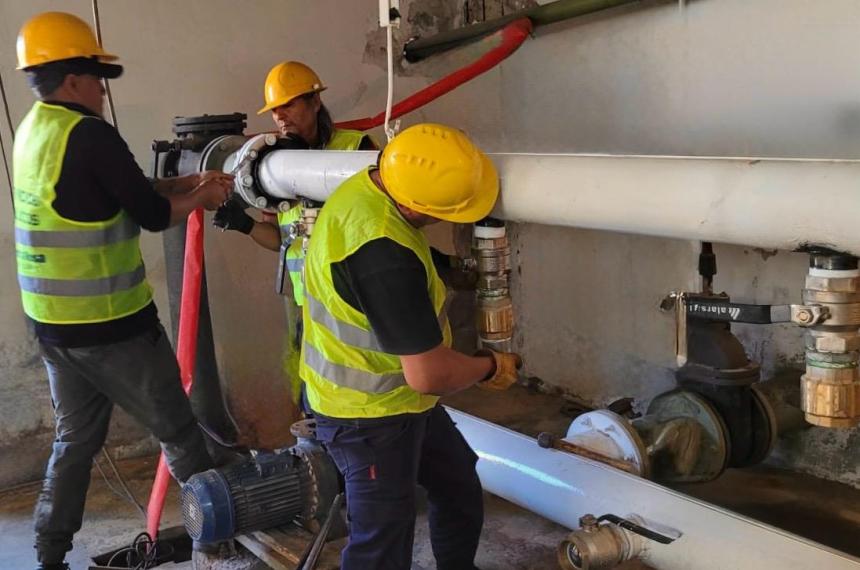 Los trabajos alcanzan los barrios Butaló I II III Vial y Jardín