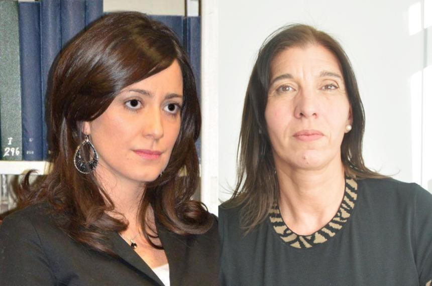 Las juezas María Anahí Brarda y Laura Cagliolo