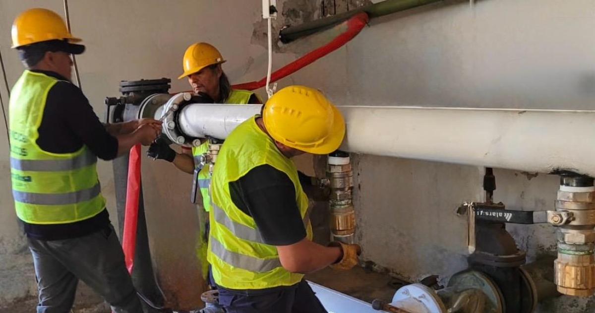 Los trabajos alcanzan los barrios Butaló I II III Vial y Jardín