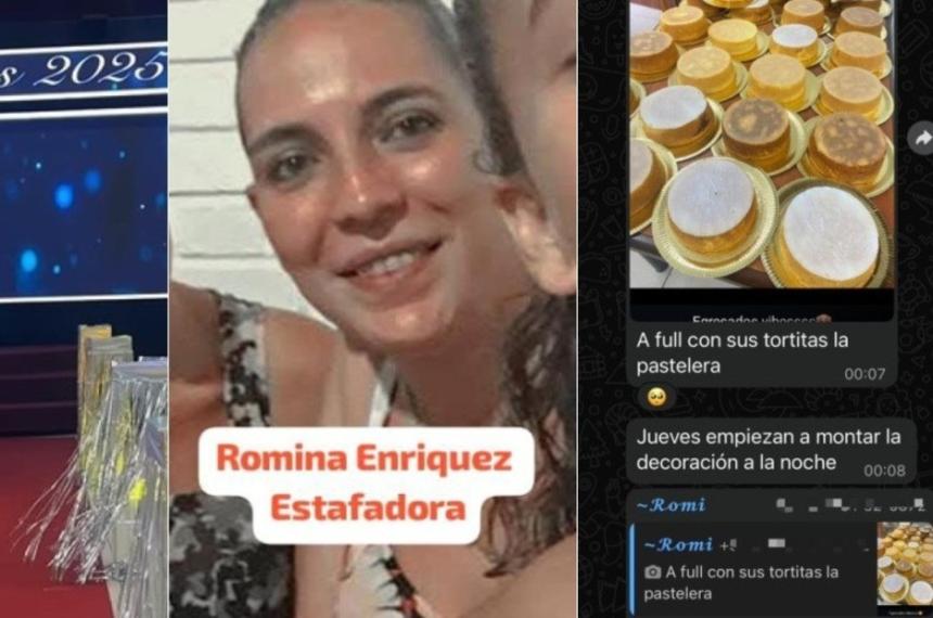 Tengo problemas con el casino se justificó Romina Enríquez